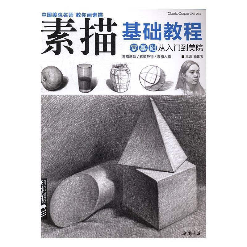 杨建飞中国书店绘画素描技法教材