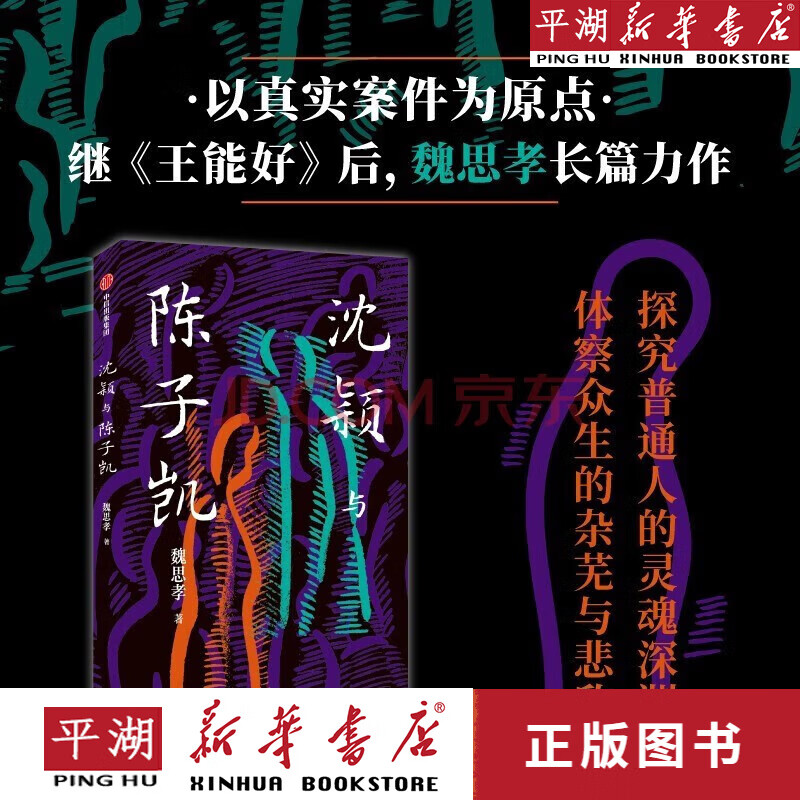 沈颖与陈子凯 《王能好》作者魏思孝新作继《王能好》后，魏思孝长篇新作。以真实案件为原点，探究普通人的灵魂深渊。 中信