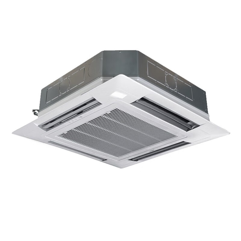 海信中央空调3匹5匹冷暖天花机吸顶空调380v商用办公空调嵌入式一拖一单冷天井机空调包安装9.5新 海信五匹冷暖天花机-380V【四面出风】 包安装辅材