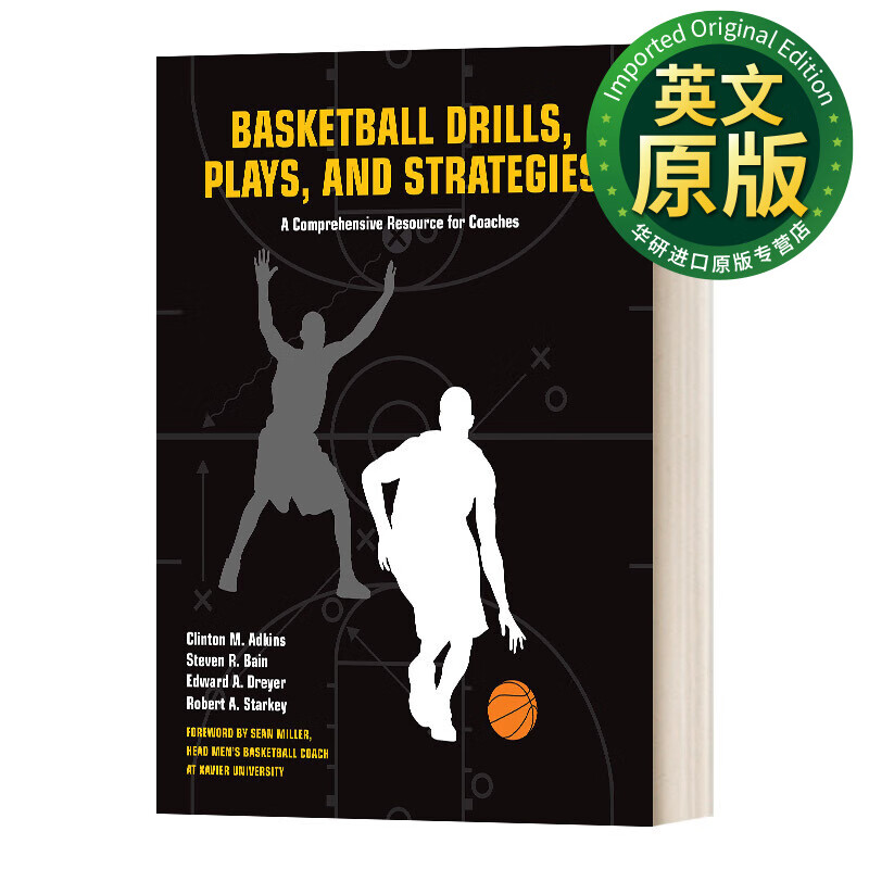 Basketball Drills Plays and Strategies 篮球训练 比赛和策略 英文版 进口英语原版书籍 英文原版