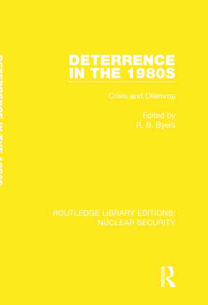 预售 按需印刷 deterrence in the 1980s