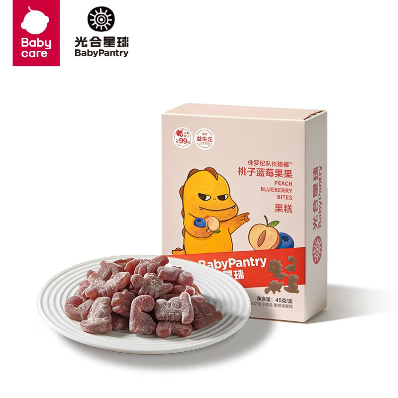 bc babycare光合星球babycare香蕉草莓桃子蓝莓水果果条儿童零食 桃子蓝莓果果45g使用感如何?