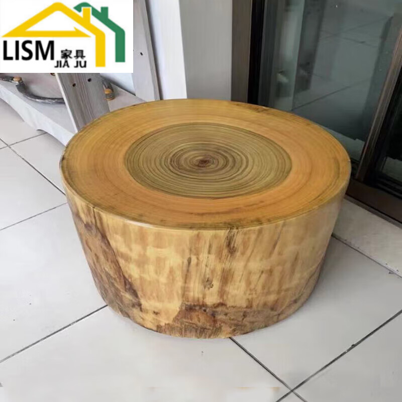 虞萌馨迪香樟木墩子原木凳子实木树墩大木桩支架底座茶几凳换鞋凳创意