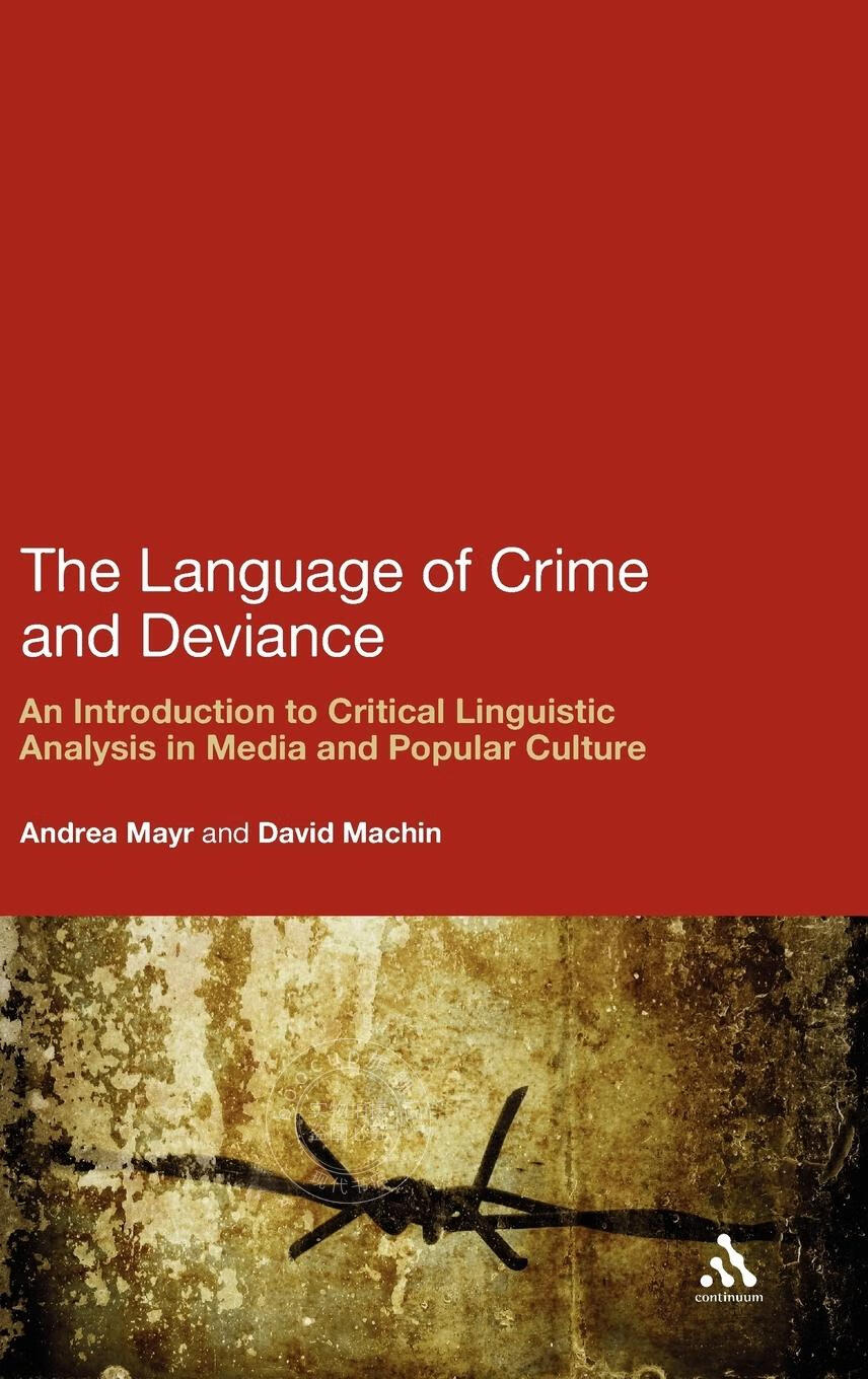 【预售 按需印刷】the language of crime and deviance