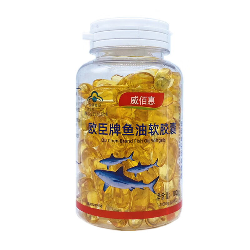 欧臣 威佰惠鱼油软胶囊1g*100粒 1瓶