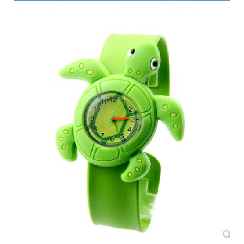 众舰行绿水龟手表抖音沙雕鲨鱼小乌龟拍拍表水鬼卡通儿童玩具女海龟