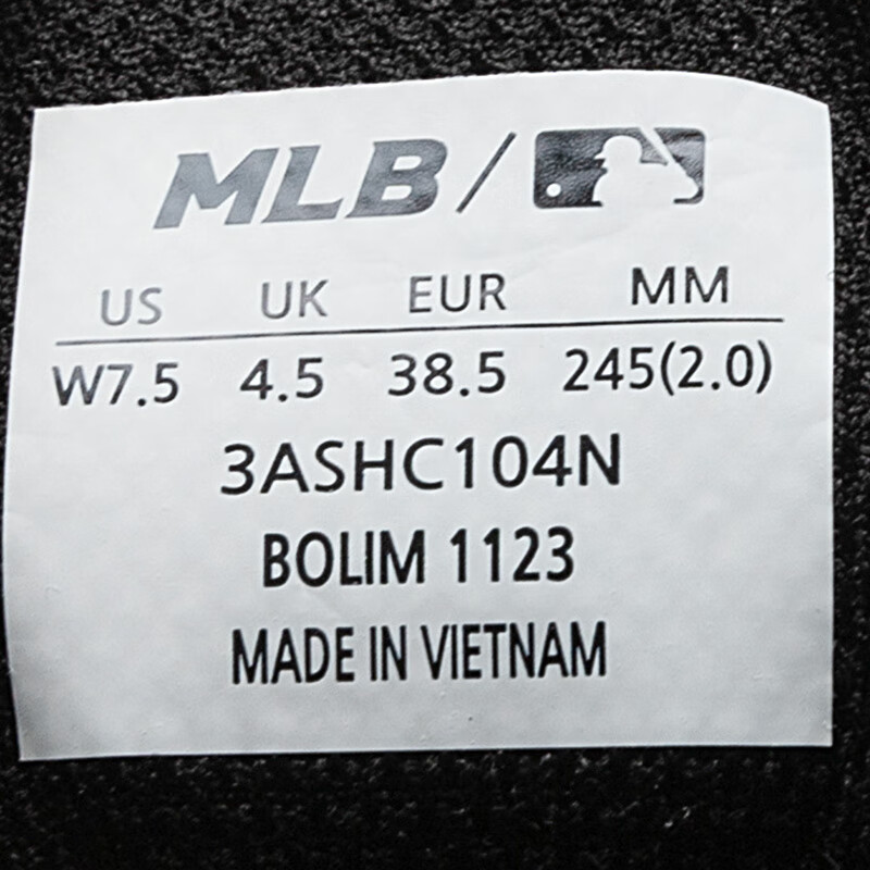 MLB官方老爹鞋女鞋 男女款运动鞋厚底鞋增高情侣鞋子NY休闲鞋 C1 洋基队/黑色(升级版) 41 260
