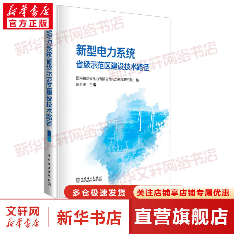新型电力系统省级示范区建设技术路径 图书