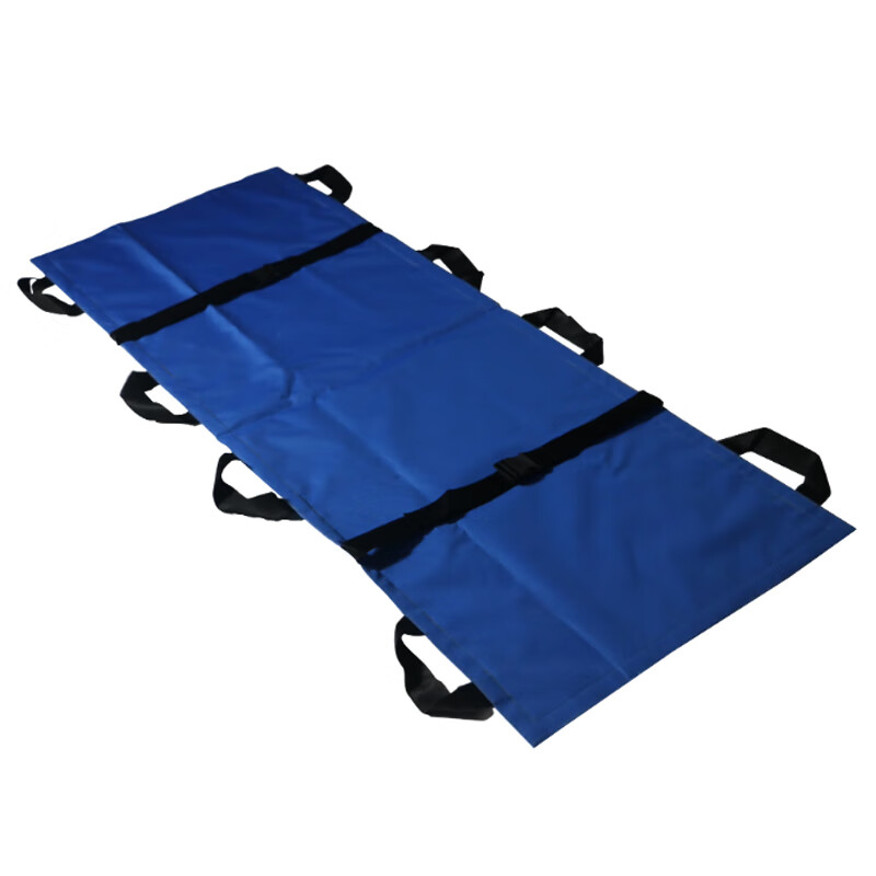 川君行 担架折叠多功能加厚帆布软担架双层担架急救布担架 普通款布