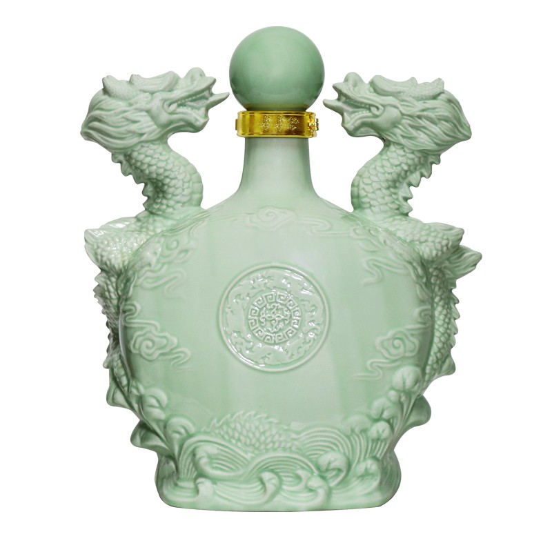 陕西白水杜康中华老字号52度浓香型白酒白水杜康双龙飞天52度5l装dmde