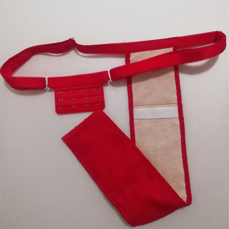 纯棉月经带老式卫生带胶皮生理期防漏内裤护理痔疮上药老人 内彩棉款