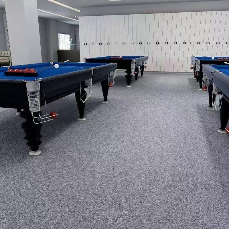 艺彩蝶台球室专用地毯台球厅整铺桌球室印花定制满铺大面积商用工程