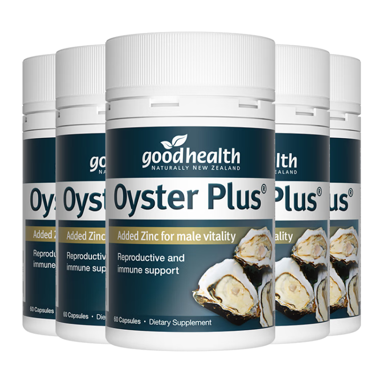 好健康goodhealth牡蠣精華60粒*5瓶杜礪精肽片生蠔素精氨酸補腎陽壯男士
