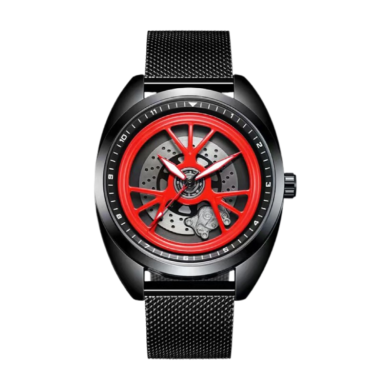 杜卡迪v4s轮毂旋转手表pnigalev4s同款双轴承镂空防水手表 杜卡迪v4s