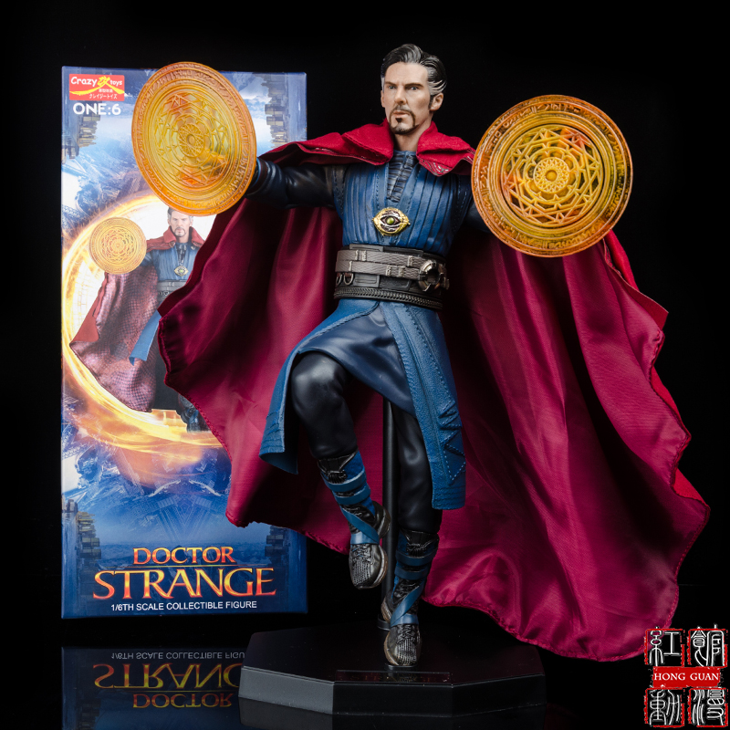 漫威奇异博士手办12寸crazytoys复联4doctor strange 1/6盒装模型雕像