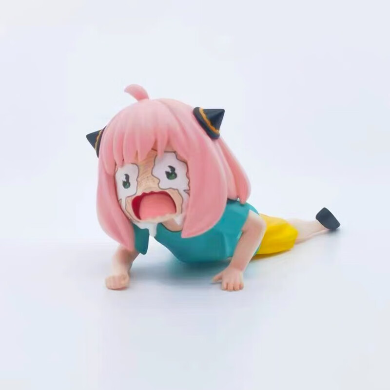 薇欧漫阿尼亚手办车载间谍过家家趴姿哭泣阿尼亚手办可爱动漫二次元