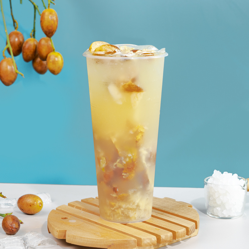 老盐糖浆网红柠檬茶黄皮冰茶海盐风味咸甜口感奶茶原料1l
