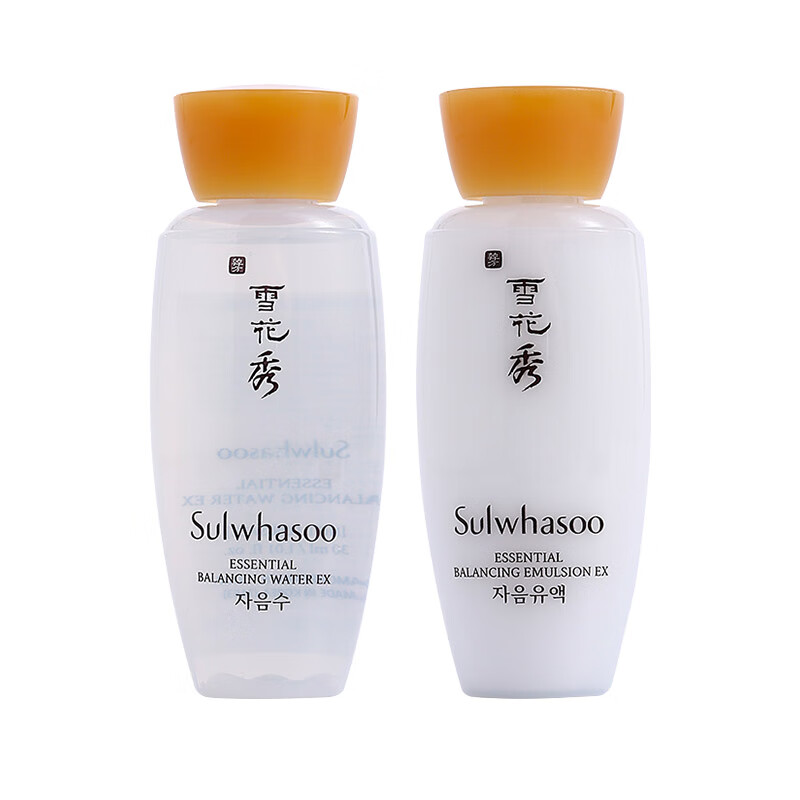 雪花秀（Sulwhasoo）雪花秀滋盈肌本润养水乳套装  30ml+30ml【小样】