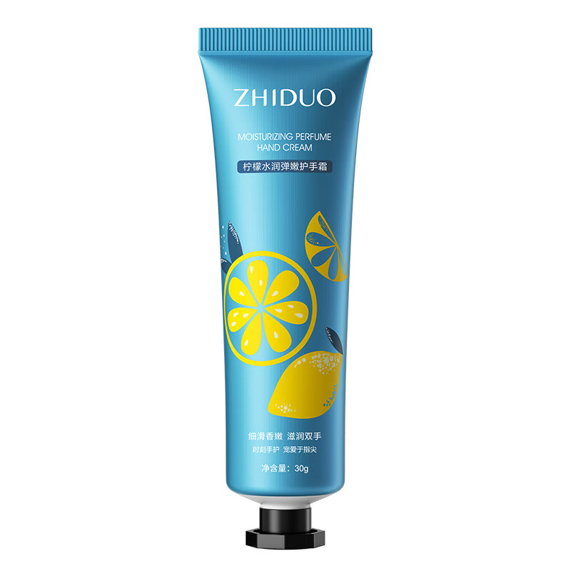 致朵（zhiduo）【批发价】水果植物香氛护手霜30gX5支 清爽嫩肤改善手部粗糙干燥 柠檬水润弹嫩/30gX5支