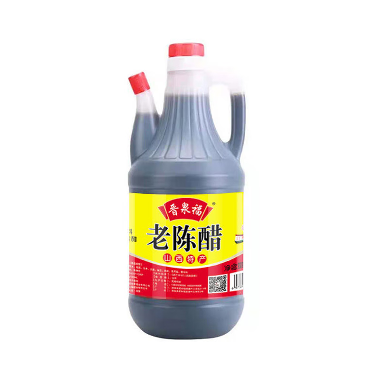 Derenruyu山西特産晉泉福老陳醋糧食釀造多用途涼拌800ml 800ml