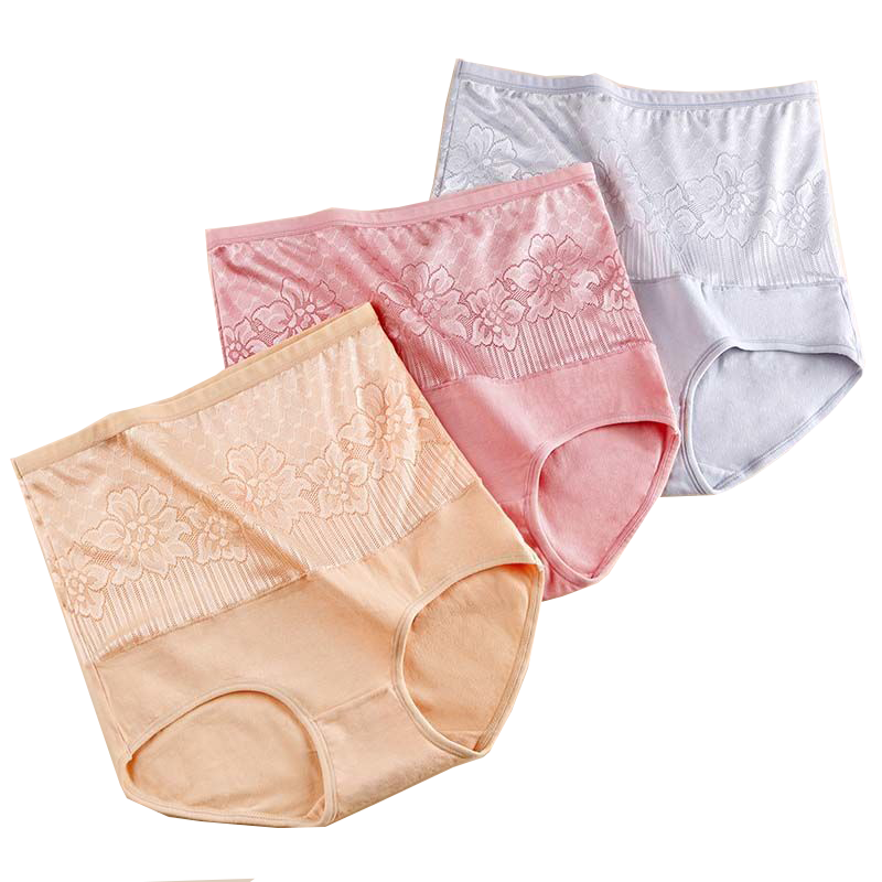 浪莎女士棉质收腹内裤特价4条装170/95(XL)