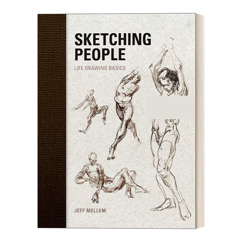 sketching people life drawing basics 英文原版 美国人物速写教程