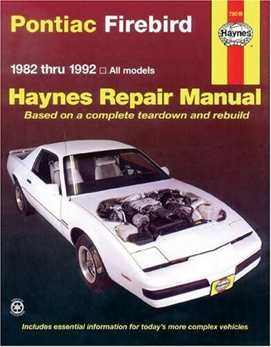 预订 Pontiac Firebird (1982-1992) Haynes Repair Manual (USA)