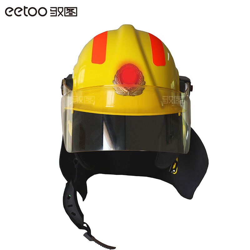 驭图模拟消防员无线通信对讲头盔一体防护全国统型17防爆战斗头盔