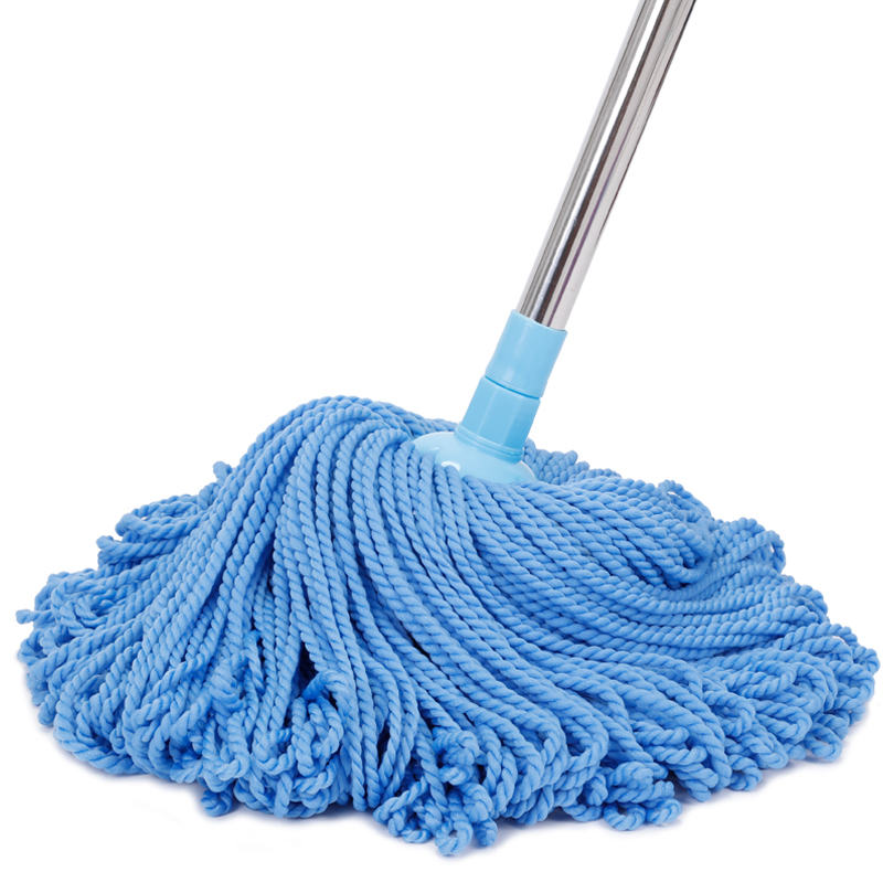 沃思佳拖把木地板传统老式墩布头普通家用水拖纤维线绳吸水拖布圆头