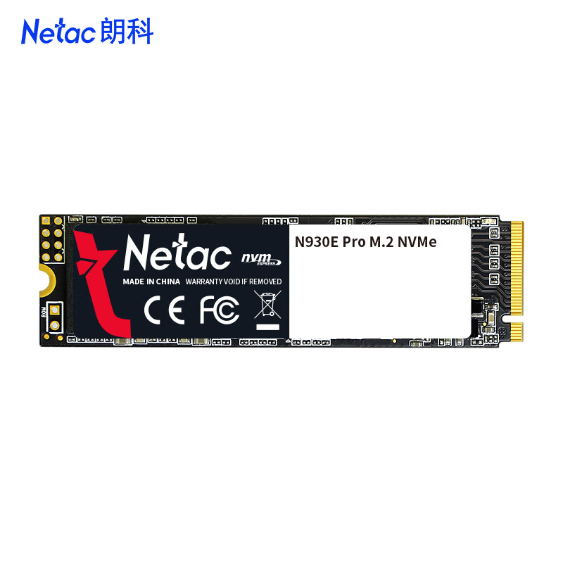 朗科（Netac）1TB SSD固态硬盘 M.2接口(NVMe协议) N930E PRO绝影系列 游戏极速版/2100MB/s读速 三年质保