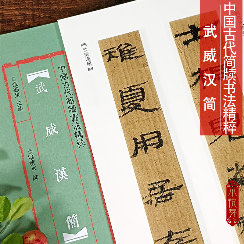 中国古代简牍书法精粹 武威汉简 毛笔书法字帖 临摹赏析 汉简字帖
