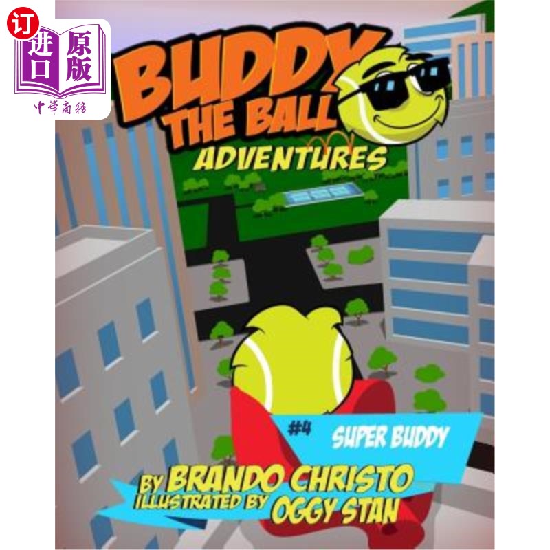 海外直订buddy the ball adventures volume four: super buddy 巴迪