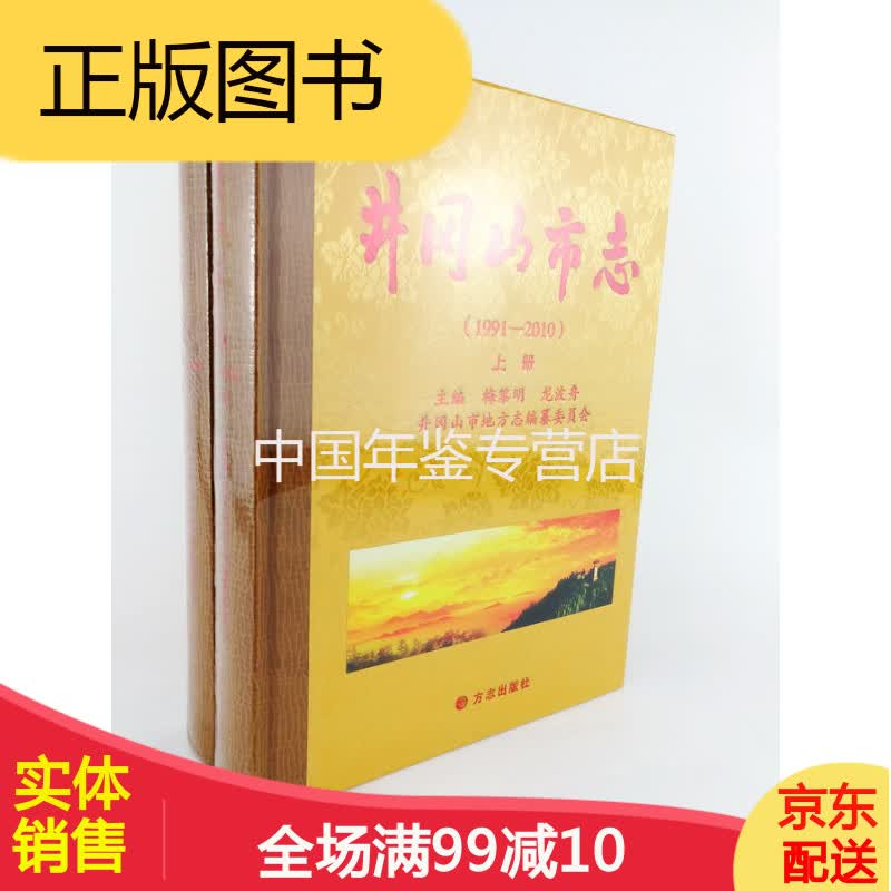 井冈山市志:1991-2010上下 方志出版社 2012版 正版 