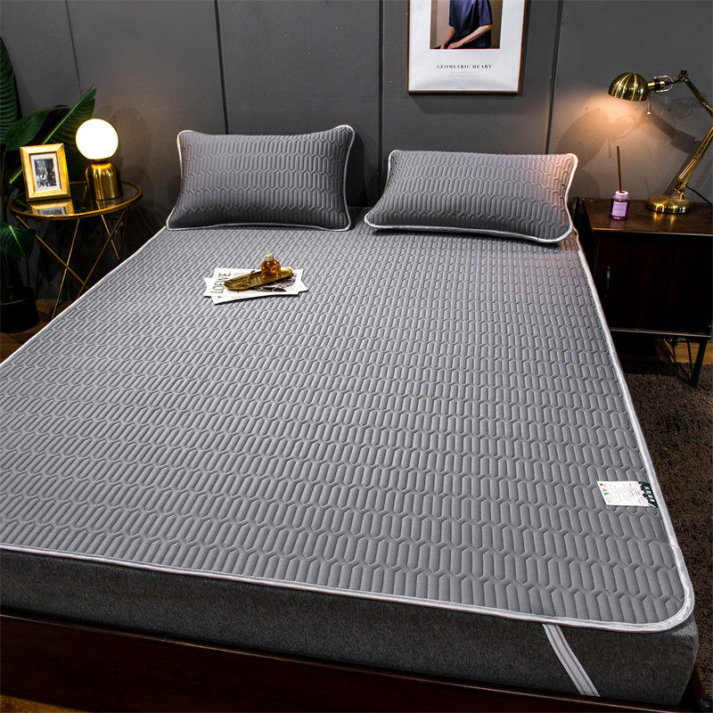 2022新品达芬奇乳胶凉席 乳胶凉席可水洗折叠三件套家用夏天席子学生