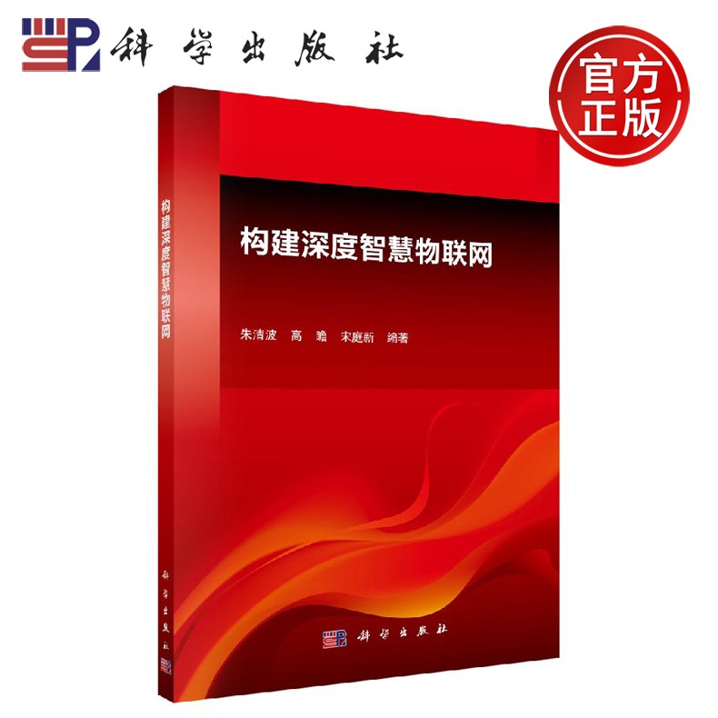 正版现货 构建深度智慧物联网 朱清波 高瞻 宋庭新 -科学出版社