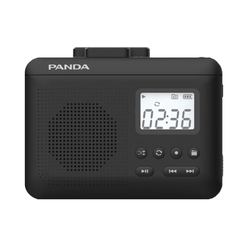 PANDA 熊猫 新款6501磁带播放机 磁带机 磁带随身听 复古walkman 单放机 录音机 6507升级版标配