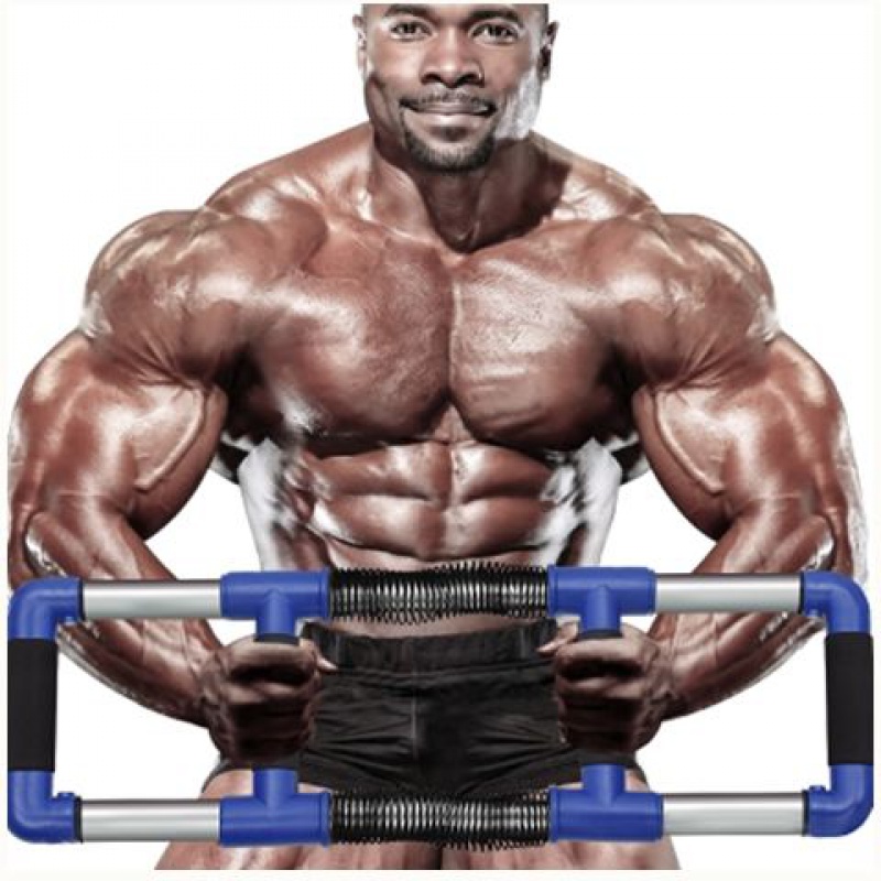 大学生宿舍臂力训练器 罗跃飞健身器材臂力器臂力棒拉力器胸腹二三头