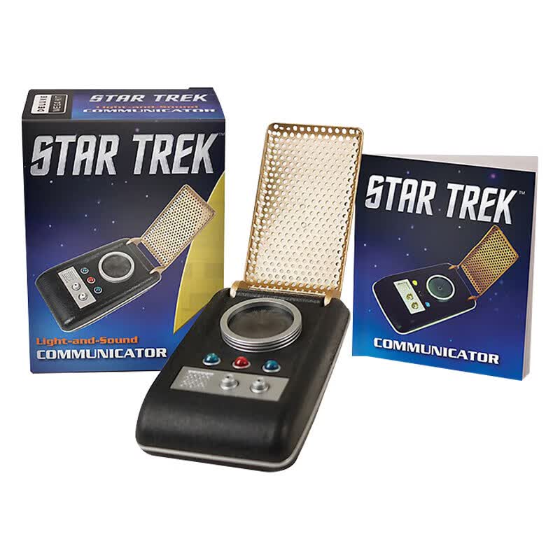 【瑕疵书】 Star Trek Light-and-Sound Communicator 星际迷航 声光通讯器 英文版 进口英语原版书籍 英文原版使用感如何?