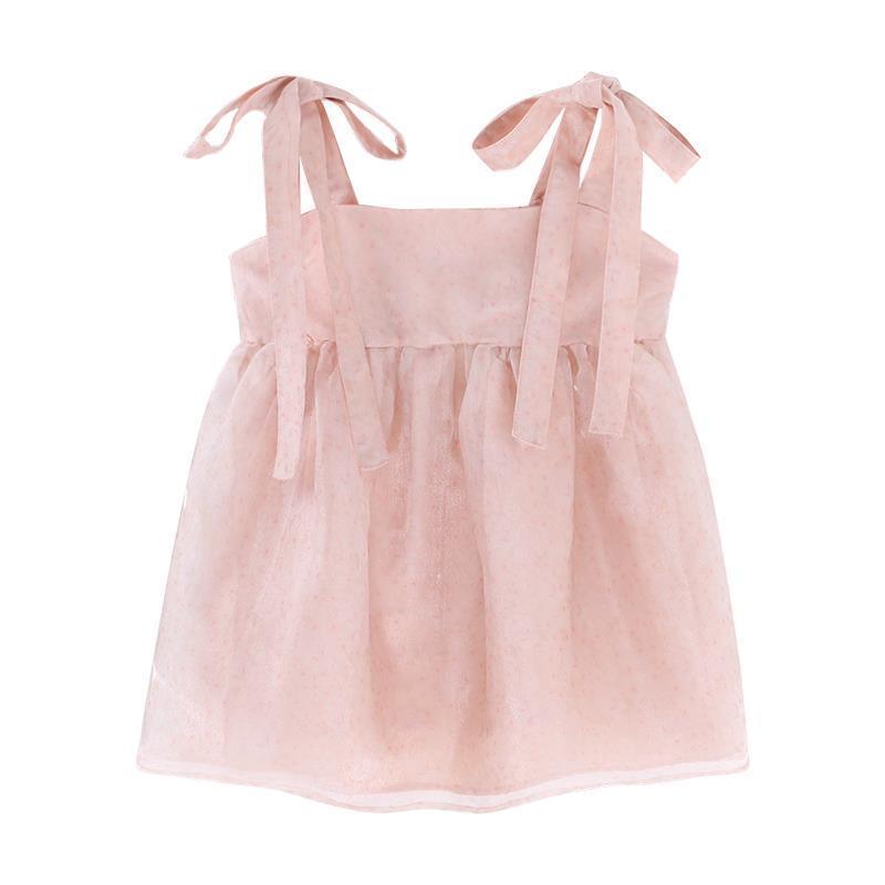 贝吉棋自制少女夏季蓬蓬小吊带抹胸裹胸无袖小个子上衣背心 粉色 s