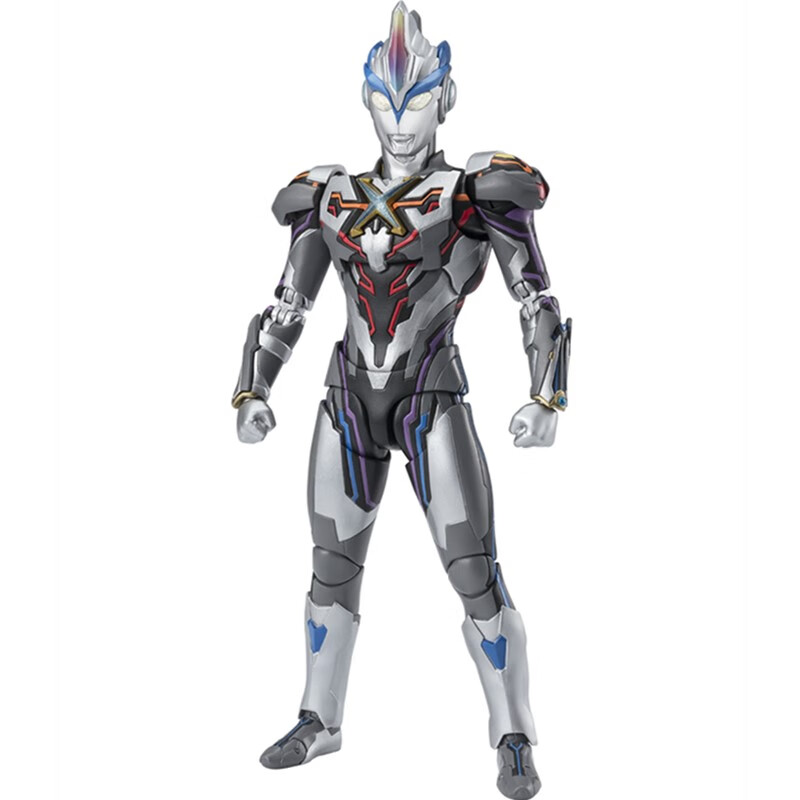 万代(bandai) shf 奥特曼2 手办模型玩具 15cm shf 艾克斯超越型