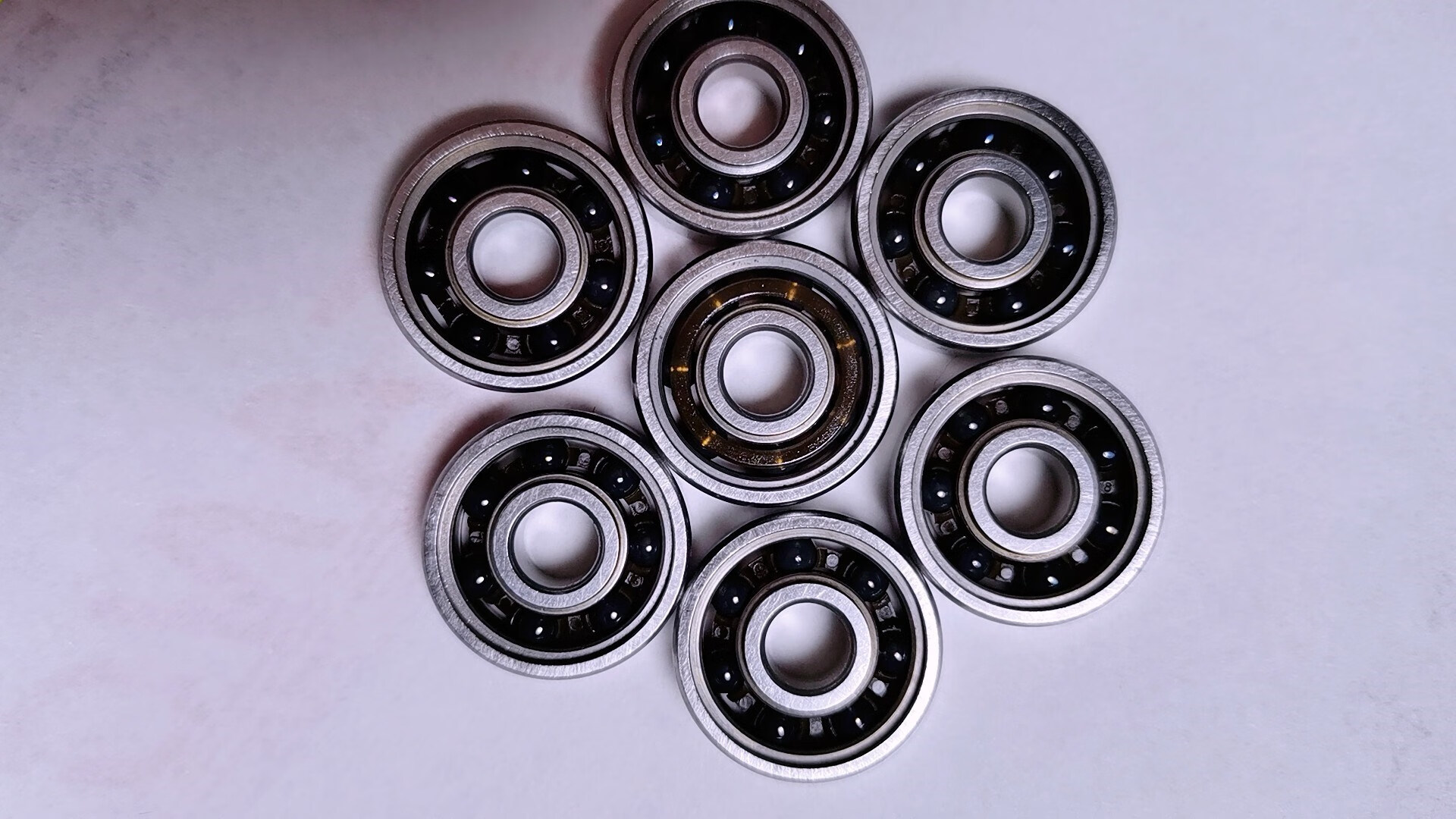 陶瓷轴承水滴轮渔轮水滴轮线杯混合不锈钢陶瓷轴承693/685/115/10 s