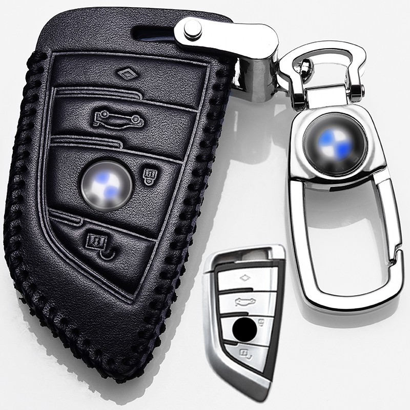 2020款宝马5系钥匙包真皮专用530li钥匙套525li钥匙扣528li钥匙壳汽车