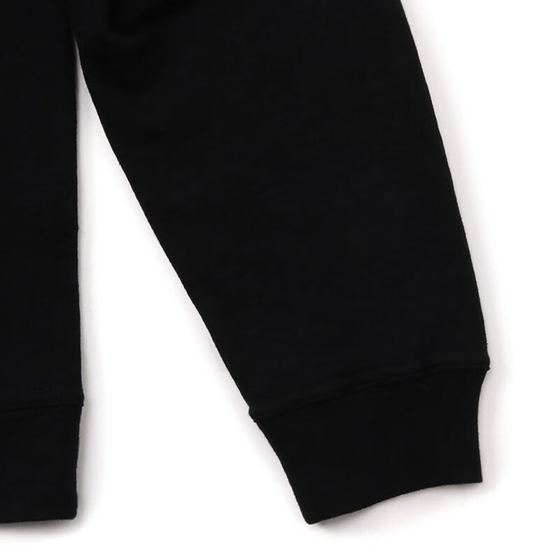 CHUMS洽洽鸟圆领卫衣户外运动休闲薄款净版棉质休闲上衣CH00-1404 黑色K001 L (175)