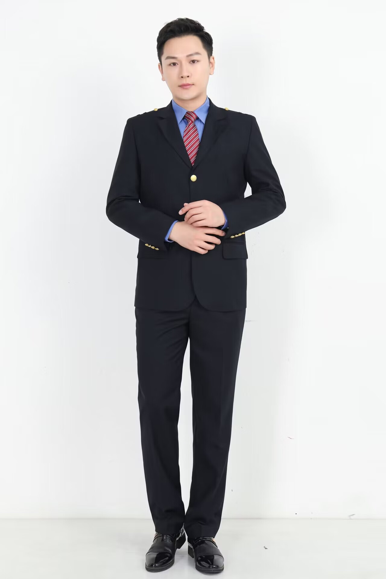 北杳铁路制服显瘦春秋款新式男女款西装车站2024高铁乘务员职业装定制