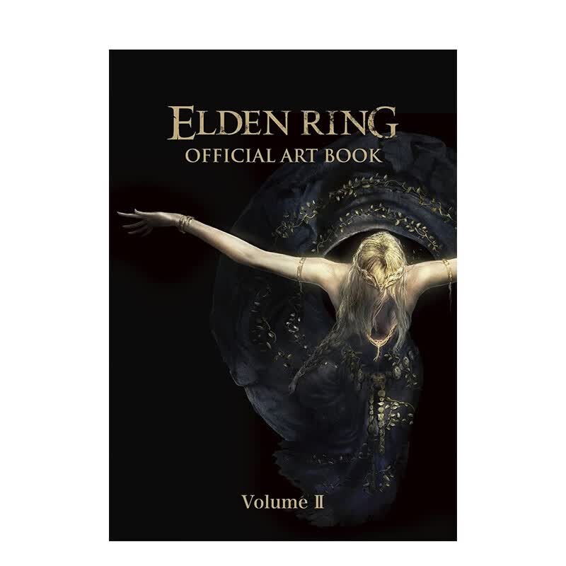 【现货】艾尔登法环官方画集 2 ELDEN RING OFFICIAL ART BOOK Volume II 角色武器设定 日文原版进口艺术设定集 善本图书