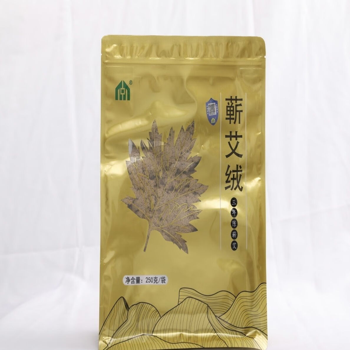 正宗中艾国灸蕲春艾绒湖北蕲艾艾绒实体店同款张慧杰250克 1包250克