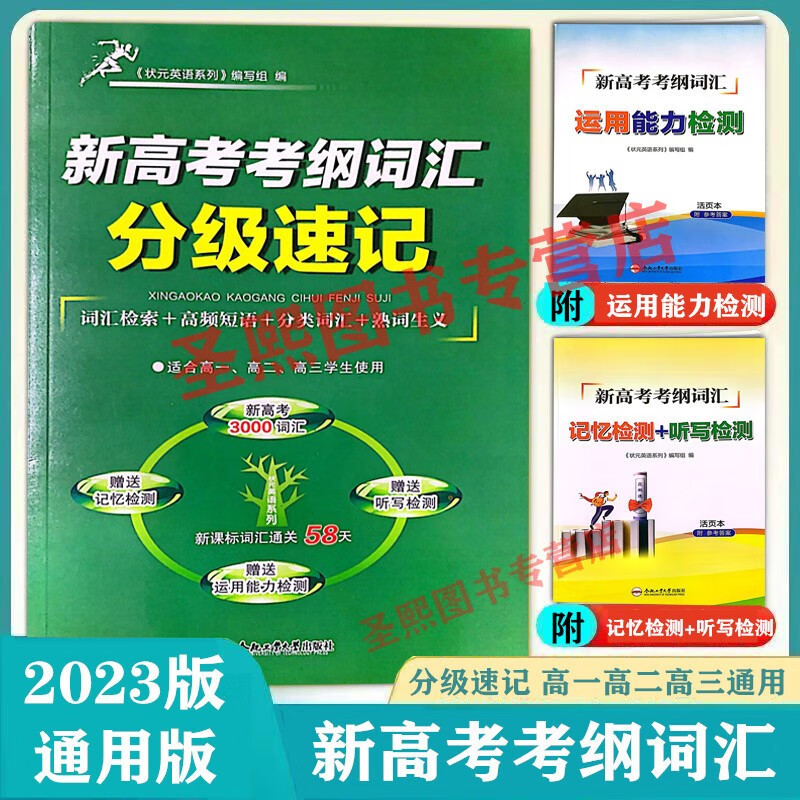 2023新高考考纲词汇分级速记