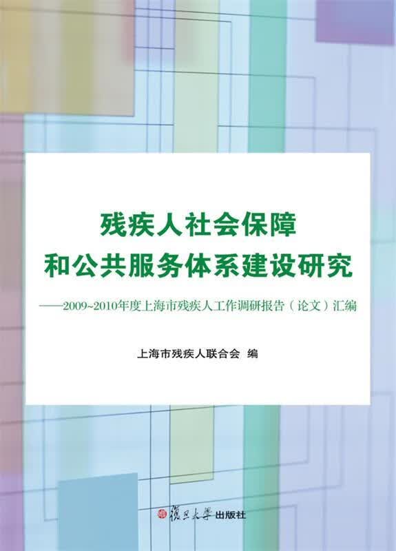 残疾人社会保障和公共服务体系建设研究 金放【正版】