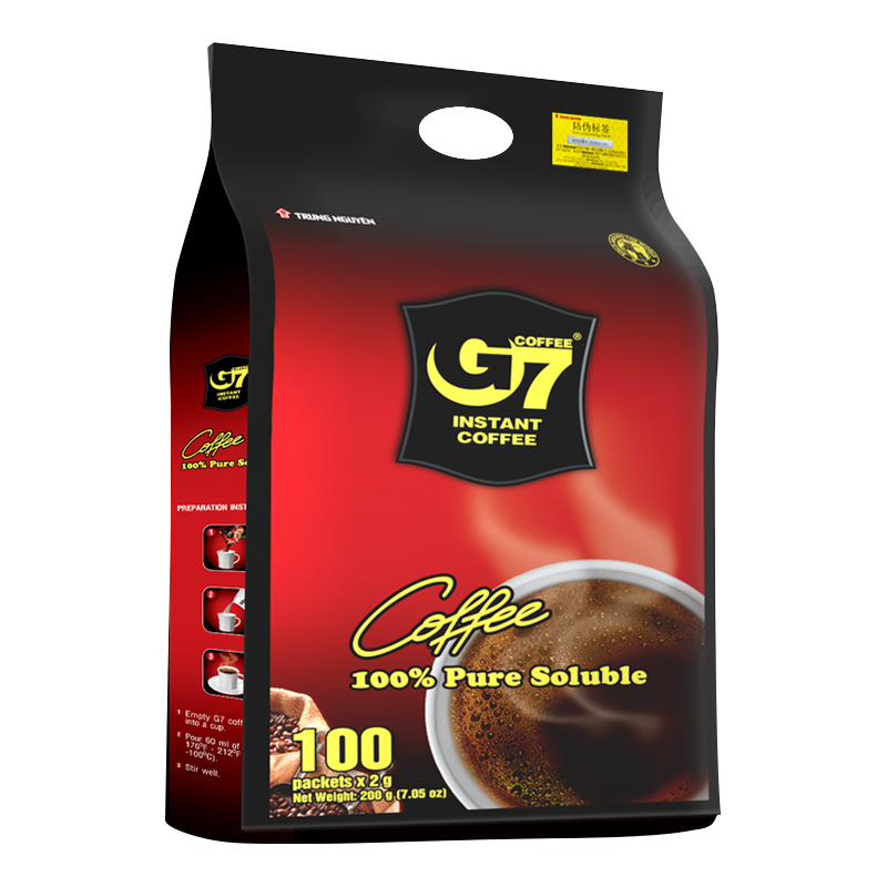 G7 COFFEE 美式速溶黑咖啡 200g（2g*100包）
