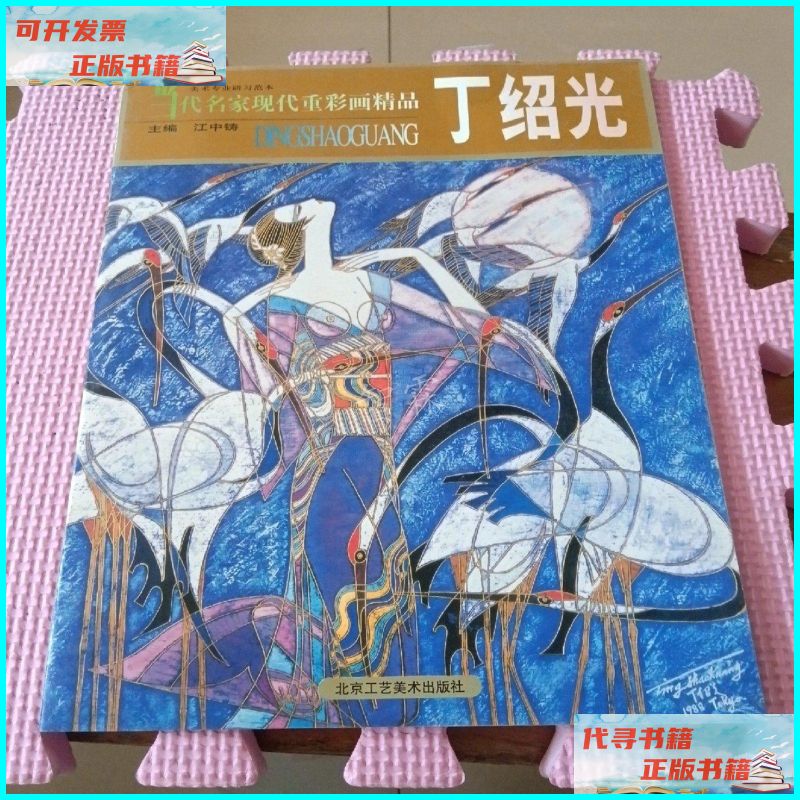 【二手9成新】当代名家现代重彩画精品:丁绍光 北京工艺美术出版
